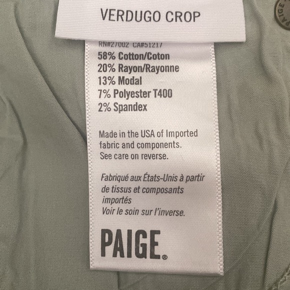 Paige Verdugo Crop Jeans - Picture 7 of 7